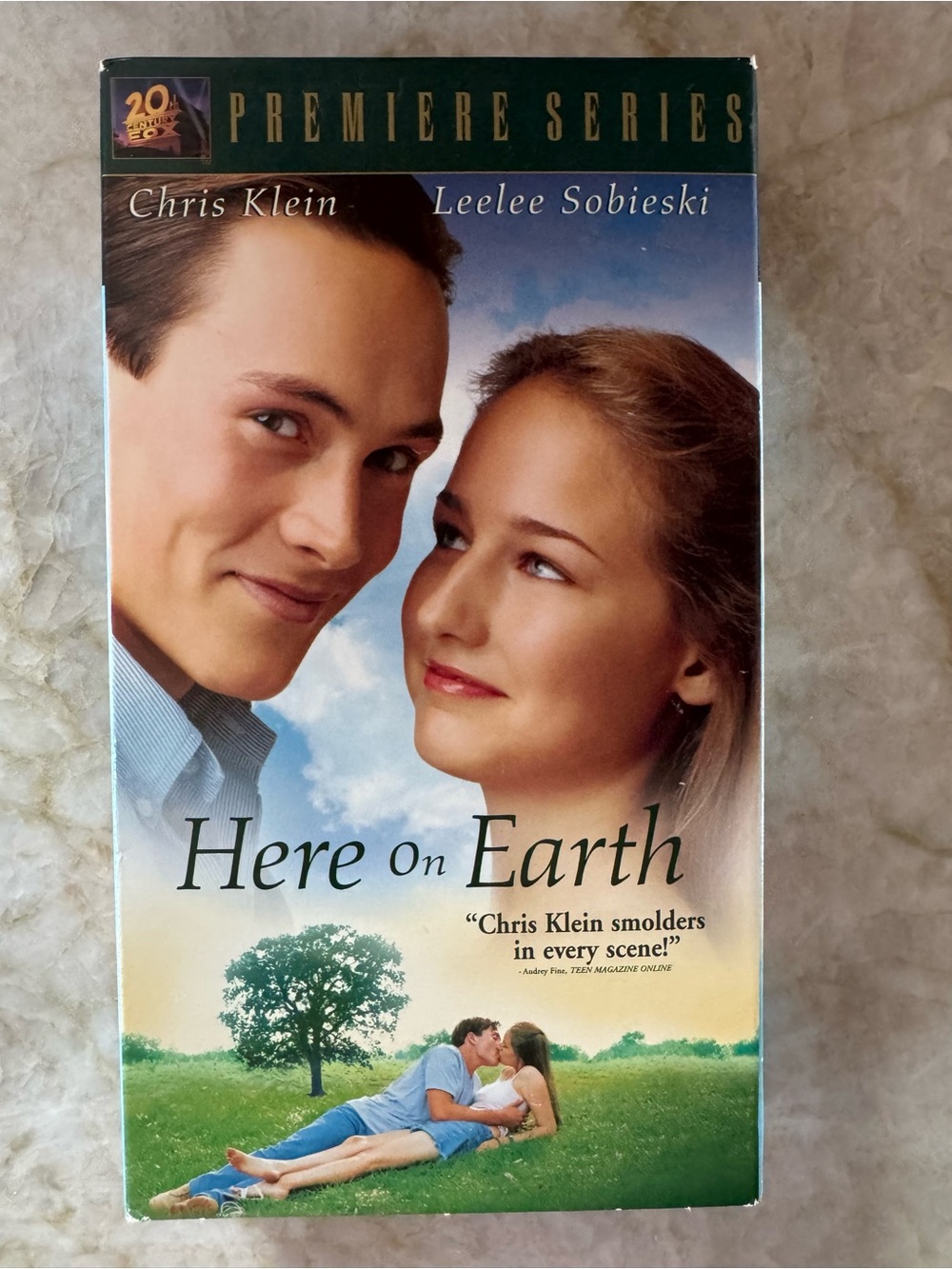 Here on Earth VHS Premiere Series - Blue/Green Cover